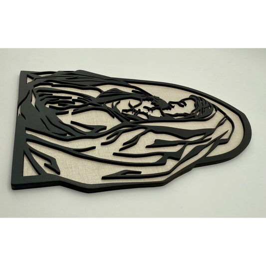 Saint Mary Line Art Wall Decor